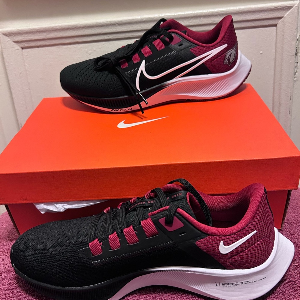 Nike Air Zoom Pegasus 38 x NFL Arizona Cardinals Brand New